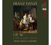Franz Danzi Franz Danzi: Flute Quartets, Op. 56 (CD) Album