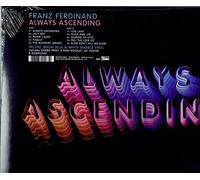 Franz Ferdinand Always Ascending Blu & Bianco Marmorizzati 180g Vinile + Stampa