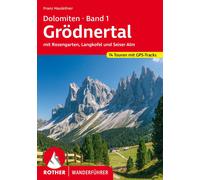 Franz Hauleitne Dolomiten Band 1 - Grödnertal: mit Rosengarten, Lang (Tascabile)
