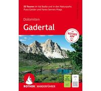 Franz Hauleitne ROTHER Wanderführer Dolomiten - Gadertal: 55 Touren (Tascabile)
