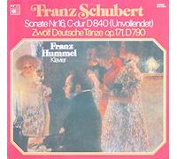 Franz Hummel - Schubert: Sonate Nr. 16, C-dur D.840 (Unvollendet) / Zwölf Deutsche Tänze op. 171, D.790 [Vinyl LP] [Schallplatte]