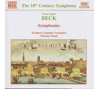Franz Ignaz Beck SYMPHONIES (CD) Album