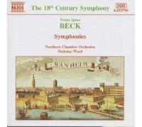 Franz Ignaz Beck SYMPHONIES (CD) Album