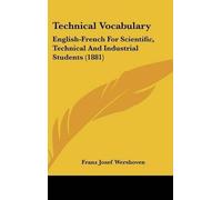 Franz Josef Wershoven Technical Vocabulary (Copertina rigida)