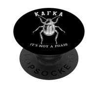 Franz Kafka La trasformazione dello scarabeo non è una fase | Letteratura PopSockets PopGrip Adesivo