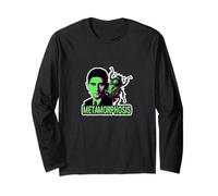 Franz Kafka Metamorphosis Y2K Glitch Art Bug Grunge Maglia a Manica