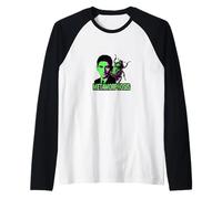 Franz Kafka Metamorphosis Y2K Glitch Art Bug Grunge Maglia con Maniche Raglan