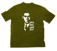 Franz Kafka Ventilatore T-Shirt Autore Scrittore Processo Schloss Trasformazione