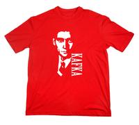 Franz Kafka Ventilatore T-Shirt Autore Scrittore Processo Schloss Trasformazione