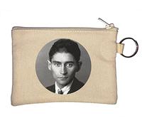 Franz Kafka Writer - Portamonete con foto, colore: Beige