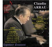 Franz Liszt Claudio Arrau: Live - Volume 2 (CD) Album