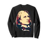 Franz Liszt Compositore di musica classica in stile retrò Felpa