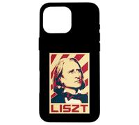 Franz Liszt - Design vintage per fan di musica classica e pianoforte Custodia per iPhone 16 Pro Max