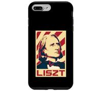 Franz Liszt - Design vintage per fan di musica classica e pianoforte Custodia per iPhone 7 Plus/8 Plus