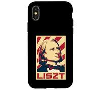 Franz Liszt - Design vintage per fan di musica classica e pianoforte Custodia per iPhone X/XS