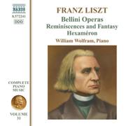 Franz Liszt Franz Liszt: Bellini Operas/Reminiscences and Fantasy/Hexameron (CD)