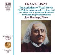 Franz Liszt Franz Liszt: Transcriptions of Vocal Works (CD) Album