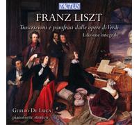 Transcriptions Of Verdi Operas - Franz Liszt (Audio Cd)