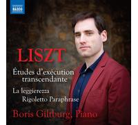 Franz Liszt Liszt: Études D'exécution Transcendante/La Leggierezza/Rigolett (CD)