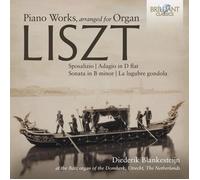 Piano Works, arranged for Organ