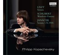 Franz Liszt Liszt: Sonata/Schubert: Wanderer Fantasy/Janacek: Sonata 1.X.19 (CD)