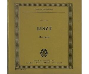 Franz Liszt - Mazeppa Symphonic Poem No. 6 Spartito Orchestrale
