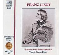 Franz Liszt Transcriptions of Schubert Lieder (CD) Album
