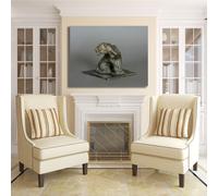 Franz Marc la pantera design quadro stampa tela dipinto telaio arredo casa