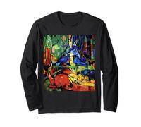 Franz Marc - REHE nel Bosco Maglia a Manica