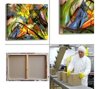 Franz Marc tirolo design quadro stampa tela dipinto telaio arredo casa