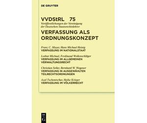 Franz Mayer Hans Michael Heinig Lothar Mi Verfassung als Ord (Copertina rigida)