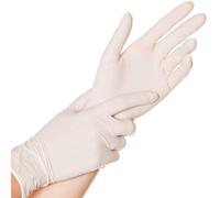 franz mensch Handschuhe Latex Gepudert M ACC NUOVO