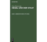 Franz Rosenzweig Lebensstationen (1770-1806) (Copertina rigida)
