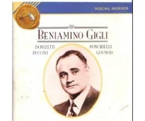 FRANZ SCHUBERT Beniamino Gigli: Vocal Series (CD)