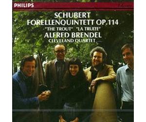Franz Schubert - CD - Schubert, ForellenQuintett op. 114 - Alfred Brendel & Cleveland Quartet