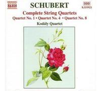 Franz Schubert Complete String Quartets No's 1, 4 and 8 (Kodaly String Qrt) (CD)