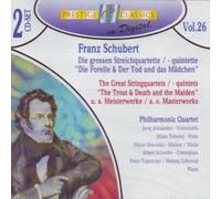Franz Schubert - Die grossen Streichquartette / -quintette, Die Forelle Der Tod und das Mädchen