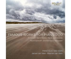 Franz Schubert Famous Works for Piano Duo (CD) Album