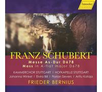 Franz Schubert Franz Schubert: Messe As-Dur D678: Mass in A-flat Major, D67 (CD)