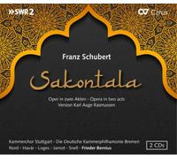 Franz Schubert Franz Schubert: Sakontala (CD) Album