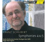 Franz Schubert Franz Schubert: Symphonies 4 & 5 (CD) Album