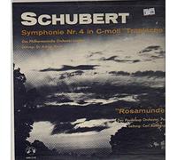 Franz Schubert - Franz Schubert , The London Philharmonic Orchestra , Sir Adrian Boult , Orchestre De L'Association Des Concerts Pasdeloup , Carl Bamberger - Symphonie Nr. 4 In C-Moll "Tragische", Rosamunde Op. 26 - Musical Masterpiece Society - MMS 2139
