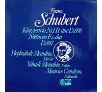 Franz Schubert , Hephzibah Menuhin , Yehudi Menuhin , Maurice Gendron - Klaviertrio Nr.1 B-dur D.898, Notturno Es-dur D.897 - Orbis - 92 782, Electrola - 92 782