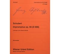 Franz Schubert Impromptus op. 90 (D899) : Edité d'après les sourc (Music score)