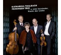 Franz Schubert Katharina Thalbach/Feininger Trio: O Sink Hernieder, Nacht D (CD)
