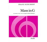 Franz Schubert: Mass In G Female Or Boys' Voices. For Coro SSAA