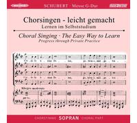 Chorstimme Sopran Messe G-Dur (CD)