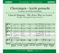 Chorstimme Bass - Messe G-Dur [Import]