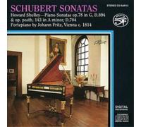 Franz Schubert Piano Sonatas Op. 78 in G, D.894/d.784 (Shelley, Fritz) (CD)