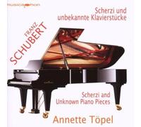 FRANZ SCHUBERT Scherzi & Unkown Piano Pieces (CD)